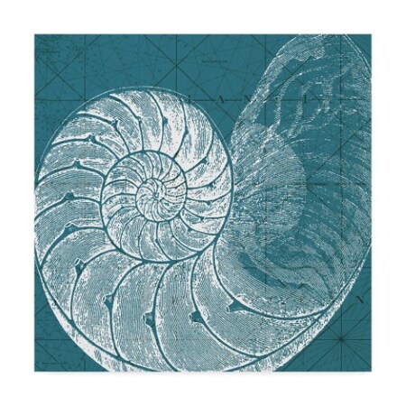 Trademark Fine Art Vision Studio 'Coastal Menagerie Vi' Canvas Art, 18x18 WAG01721-C1818GG